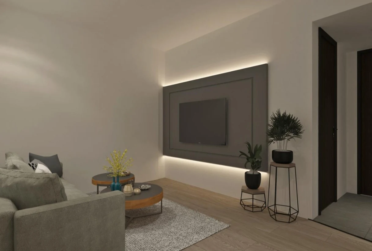 Scott @ Logan living area