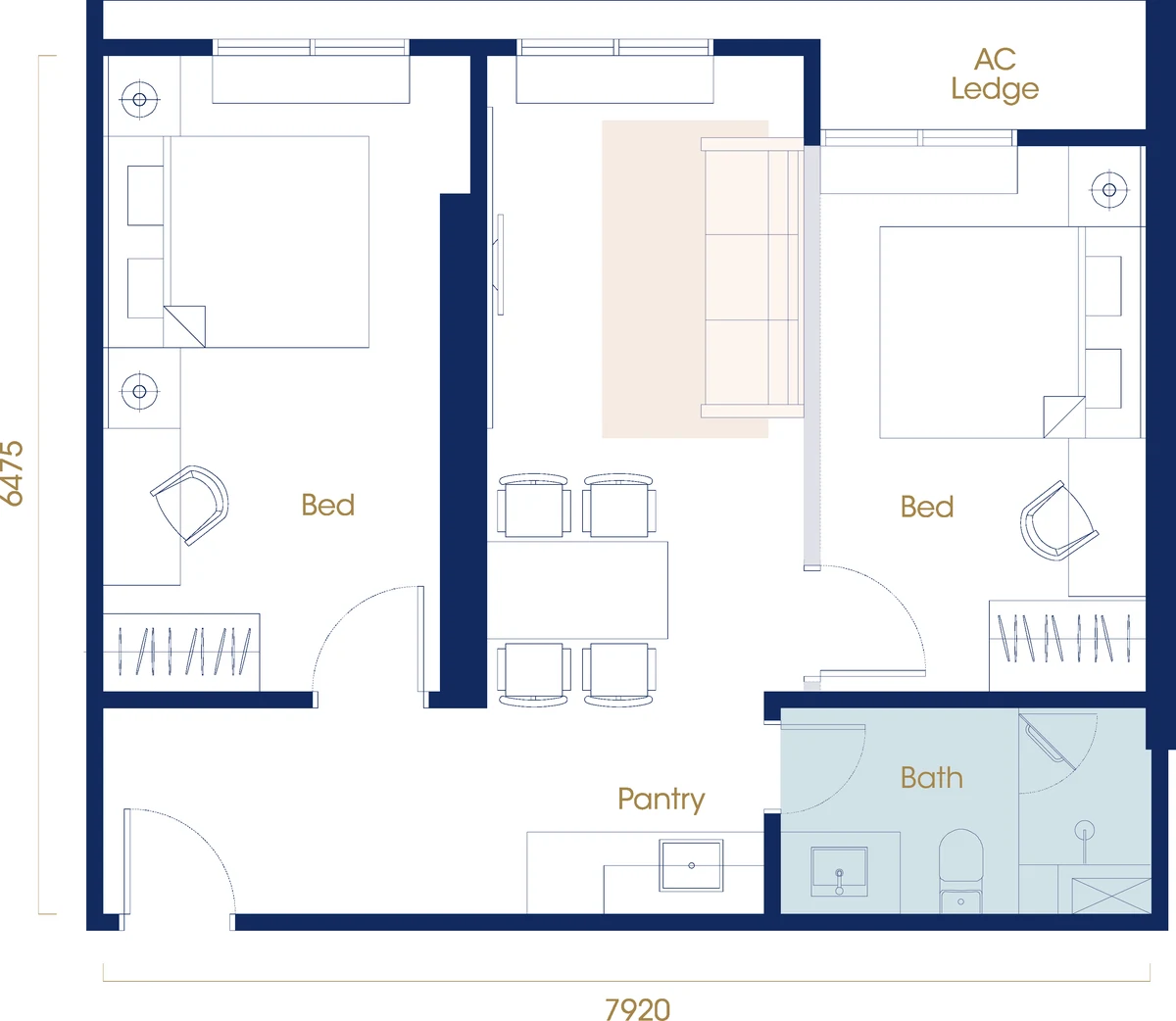 Type B Floor Plan