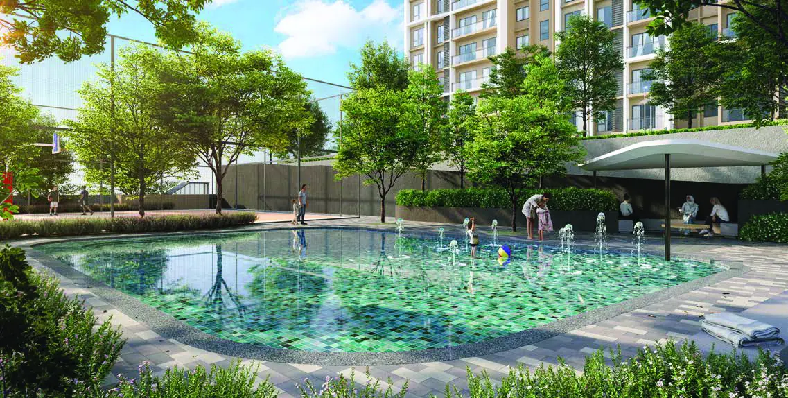 Senna Heights landscaped facilities deck