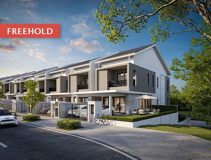 seri embun terrace facade artist impression