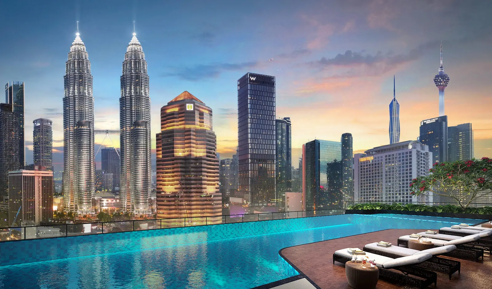 Sutera Suites Infinity Pool