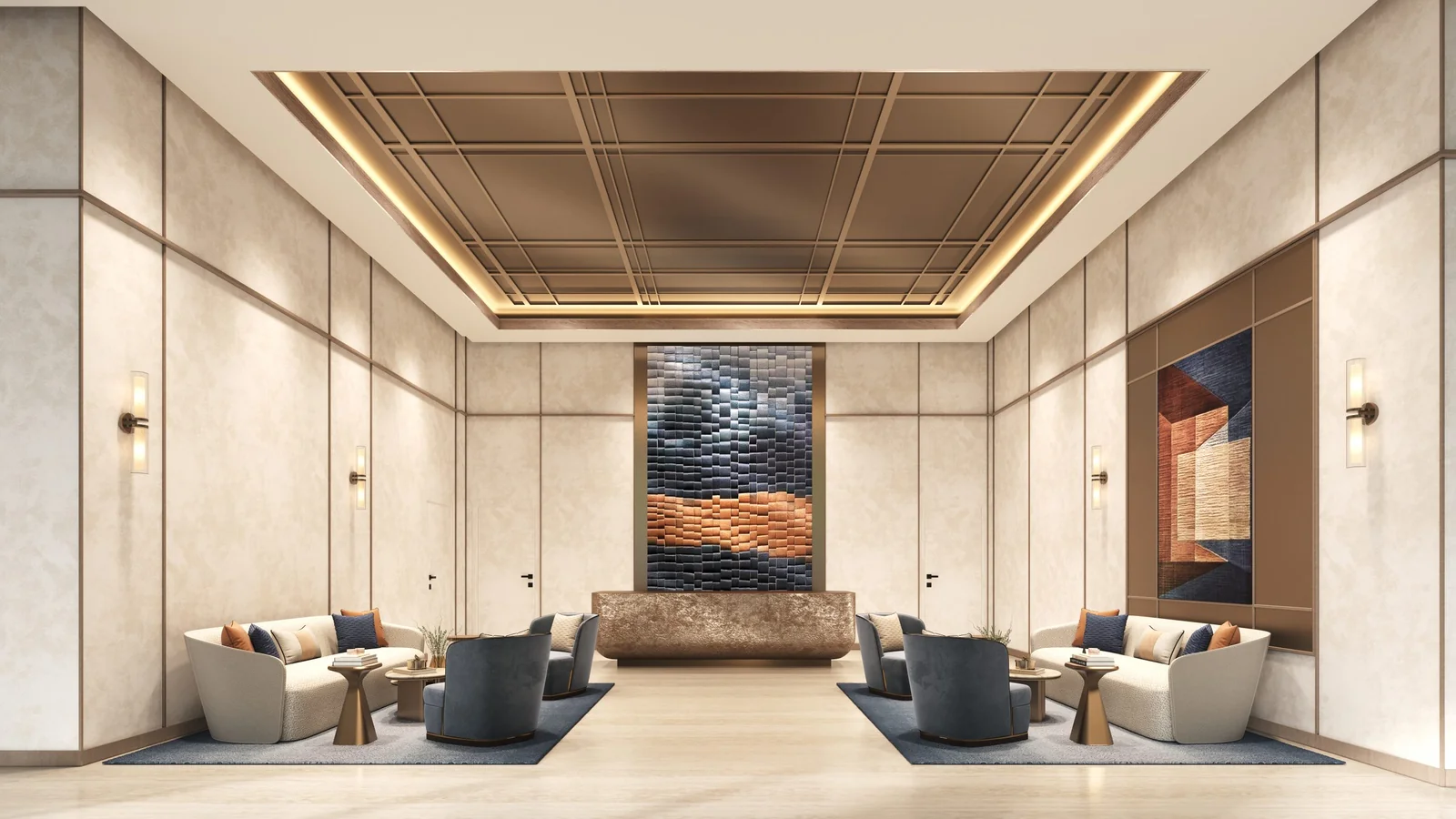 Sutera Suites Reception Lobby