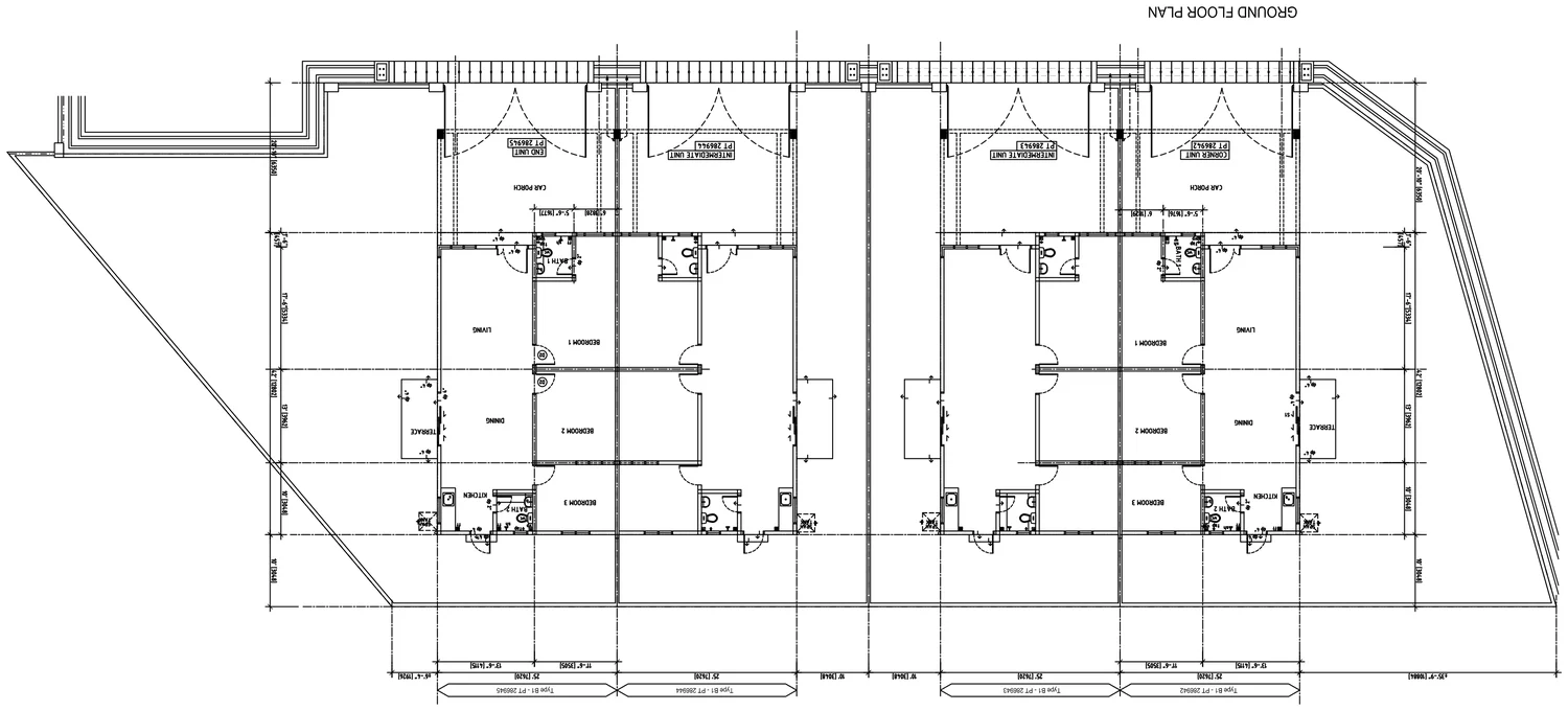 Type B1 — 1,050 sqft