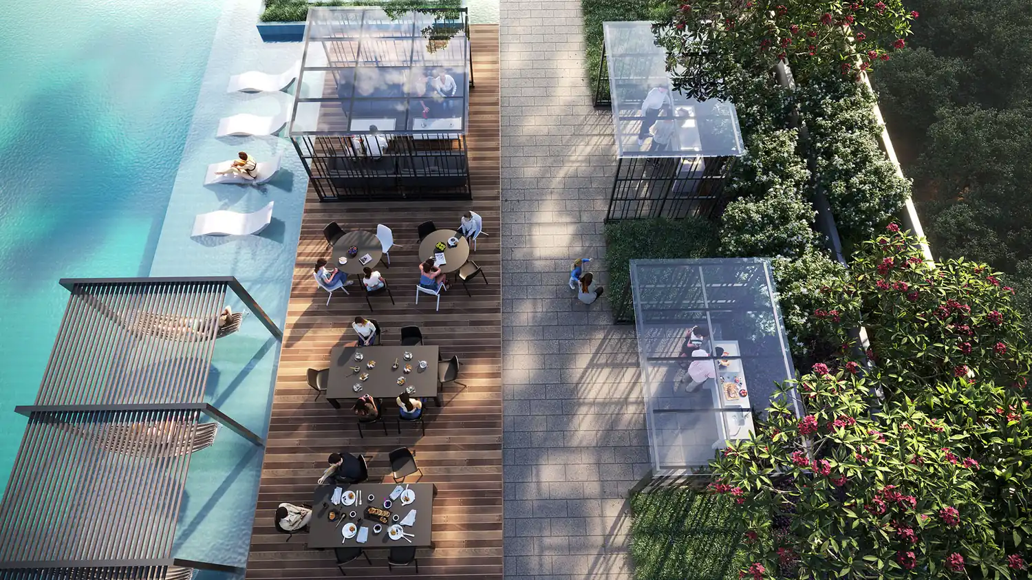 Tangen Residences BBQ deck