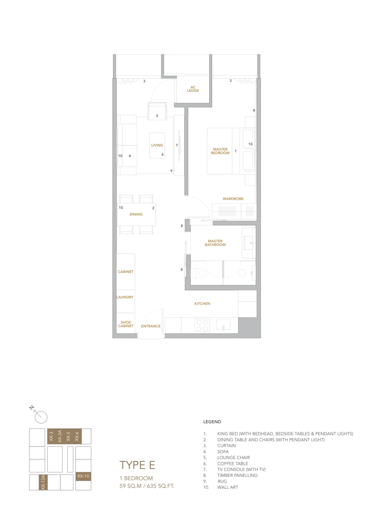 Type E Floor Plan