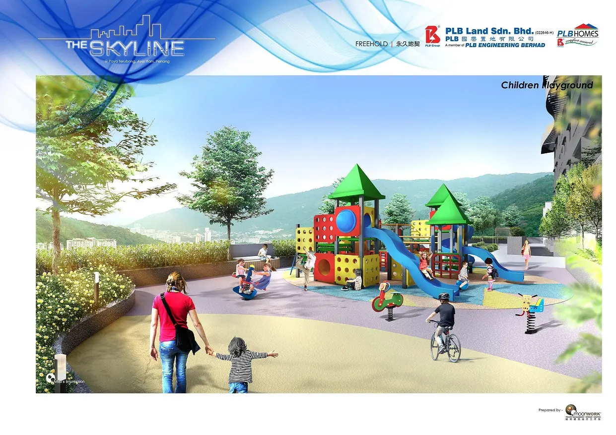The Skyline children's playground