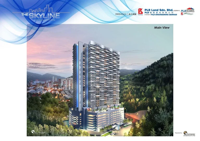 The Skyline | Paya Terubong, Penang | Freehold 34-Storey Hillside Tower