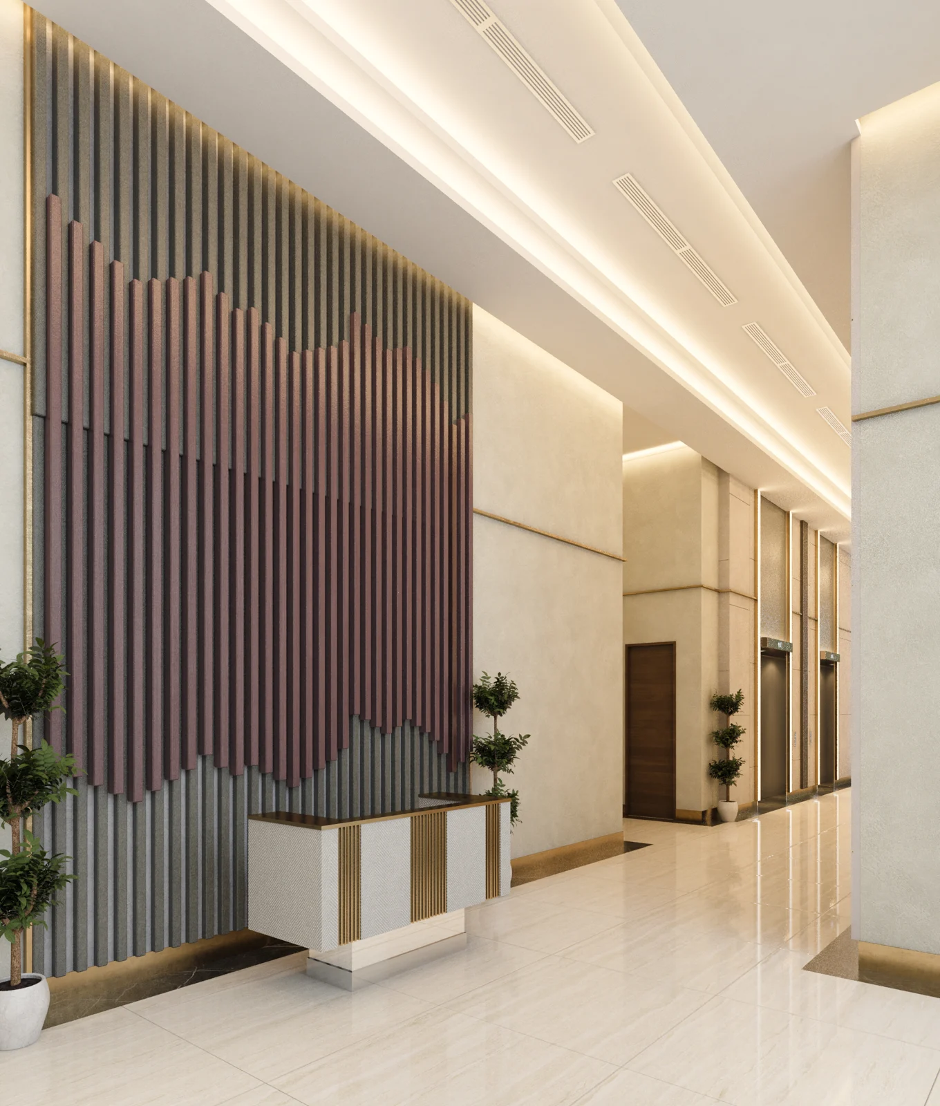 Tria Seputeh Pelto tower lobby