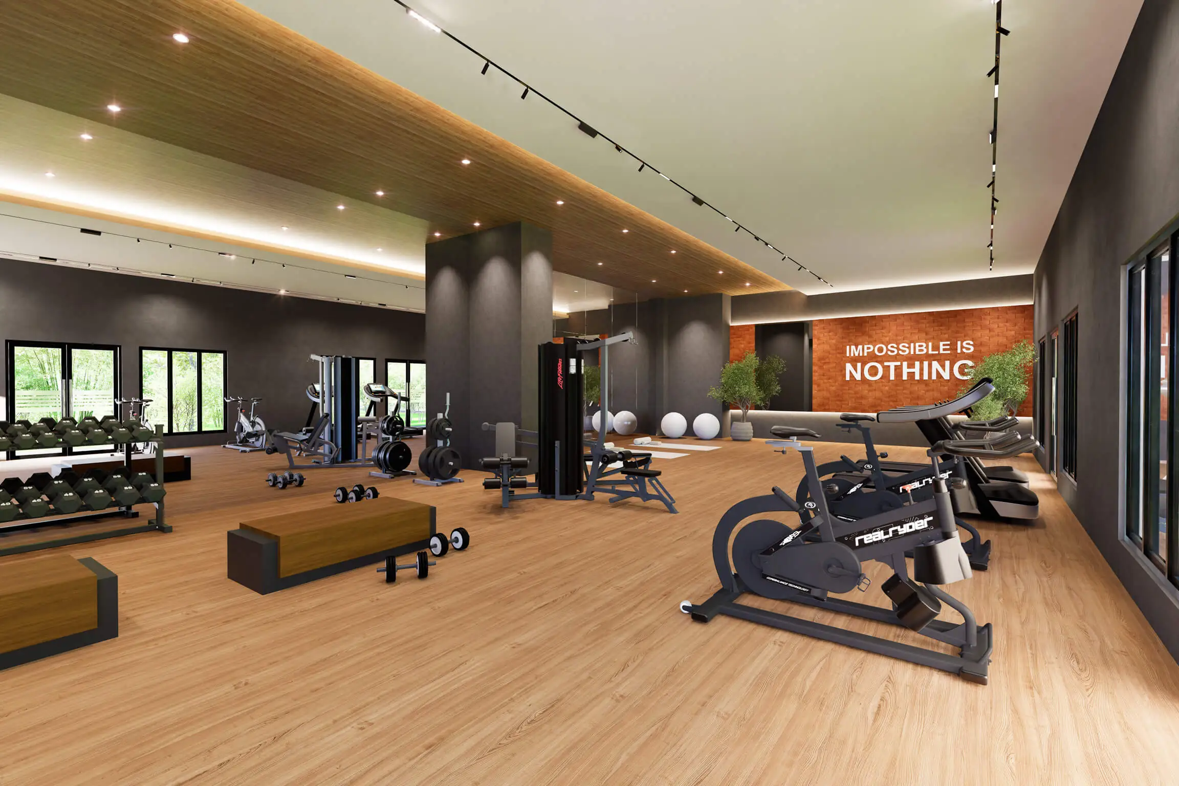 Trinity Rainfora gym room