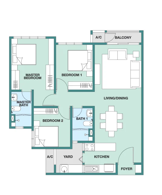 Type C Floor Plan