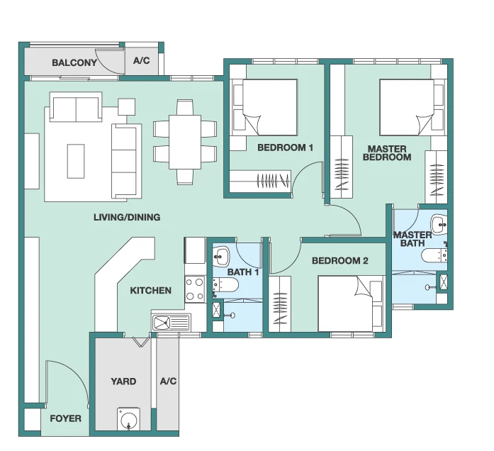 Type D Floor Plan