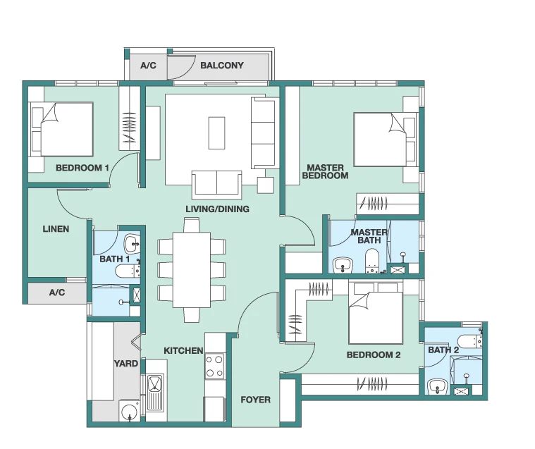 Type E Floor Plan