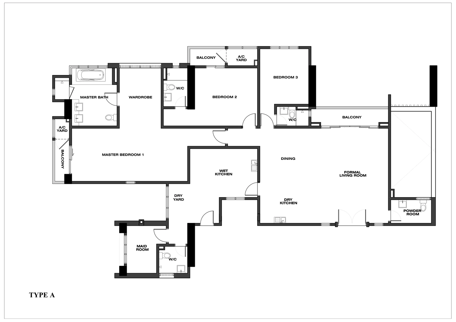 Type A Floor Plan