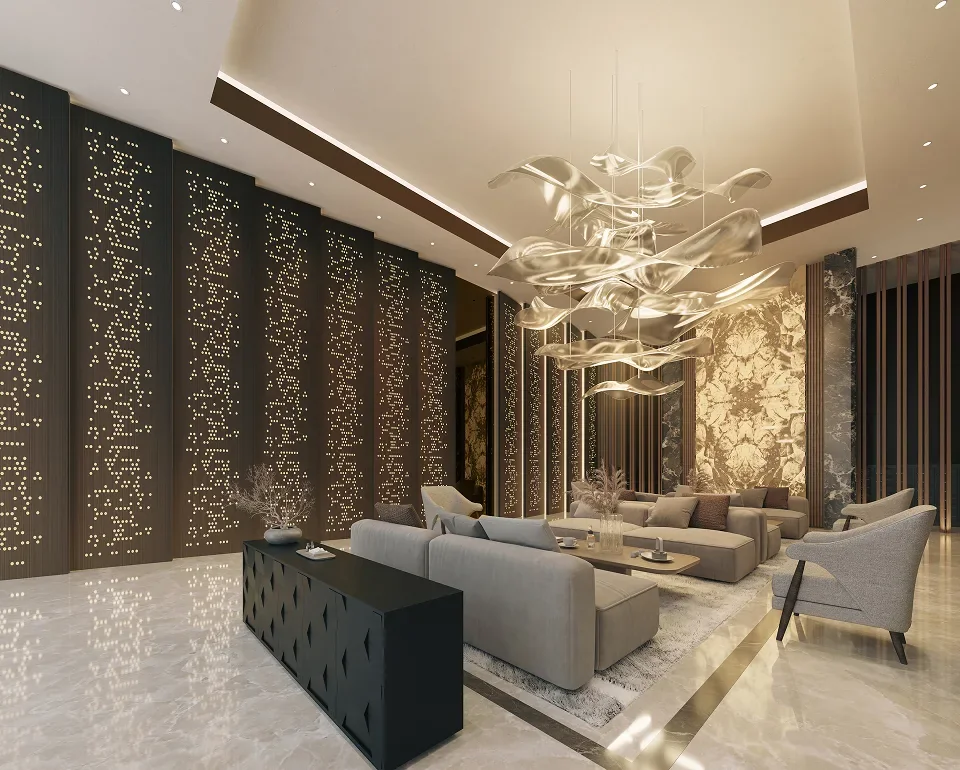 Waterstone Tanjung Bungah residential main lobby