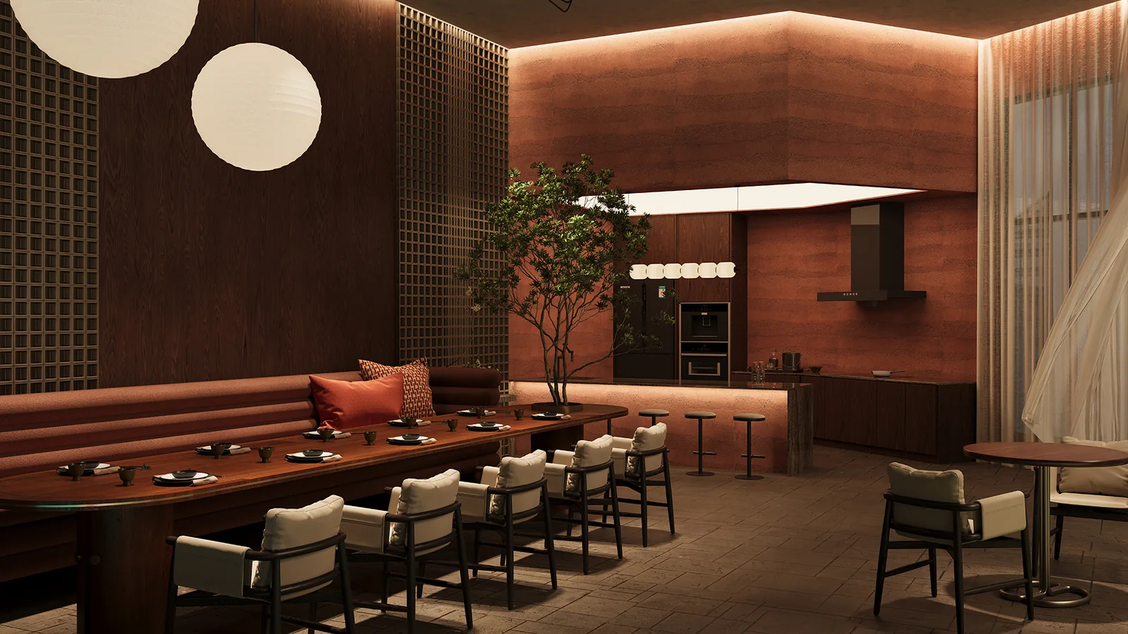SCP Westfield Residences communal kitchen