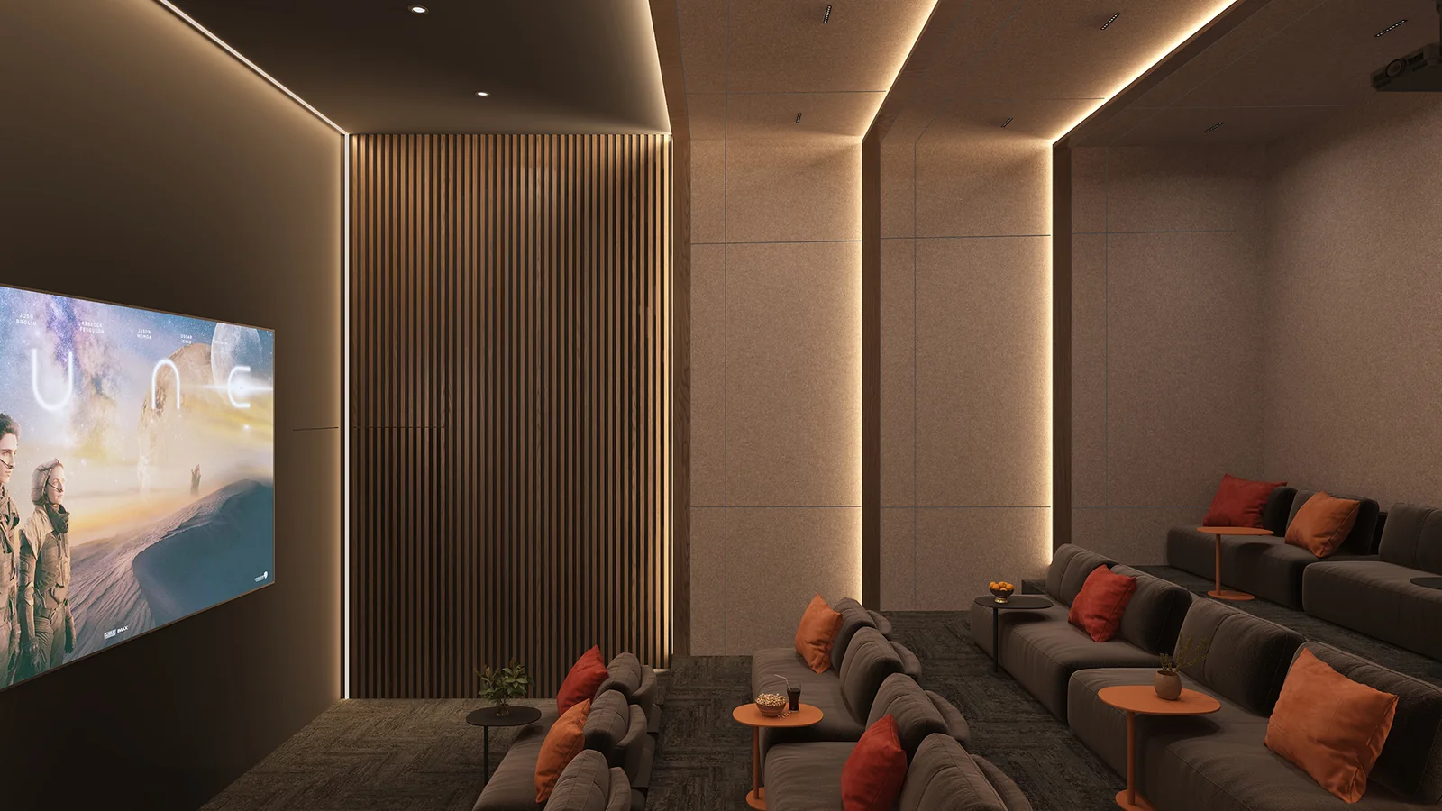 SCP Westfield Residences mini theatre