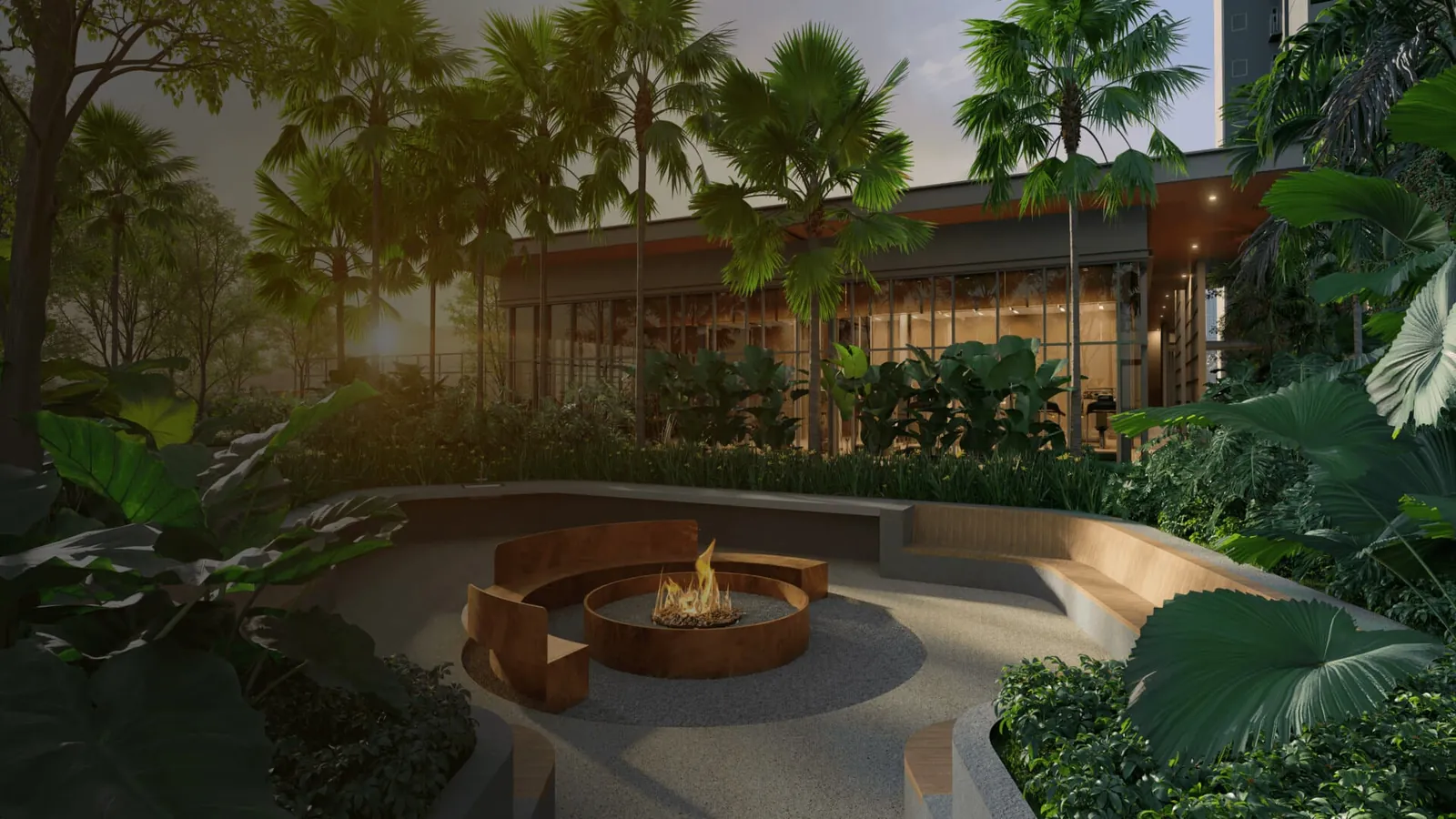 Amberwood Resort Residences garden nook