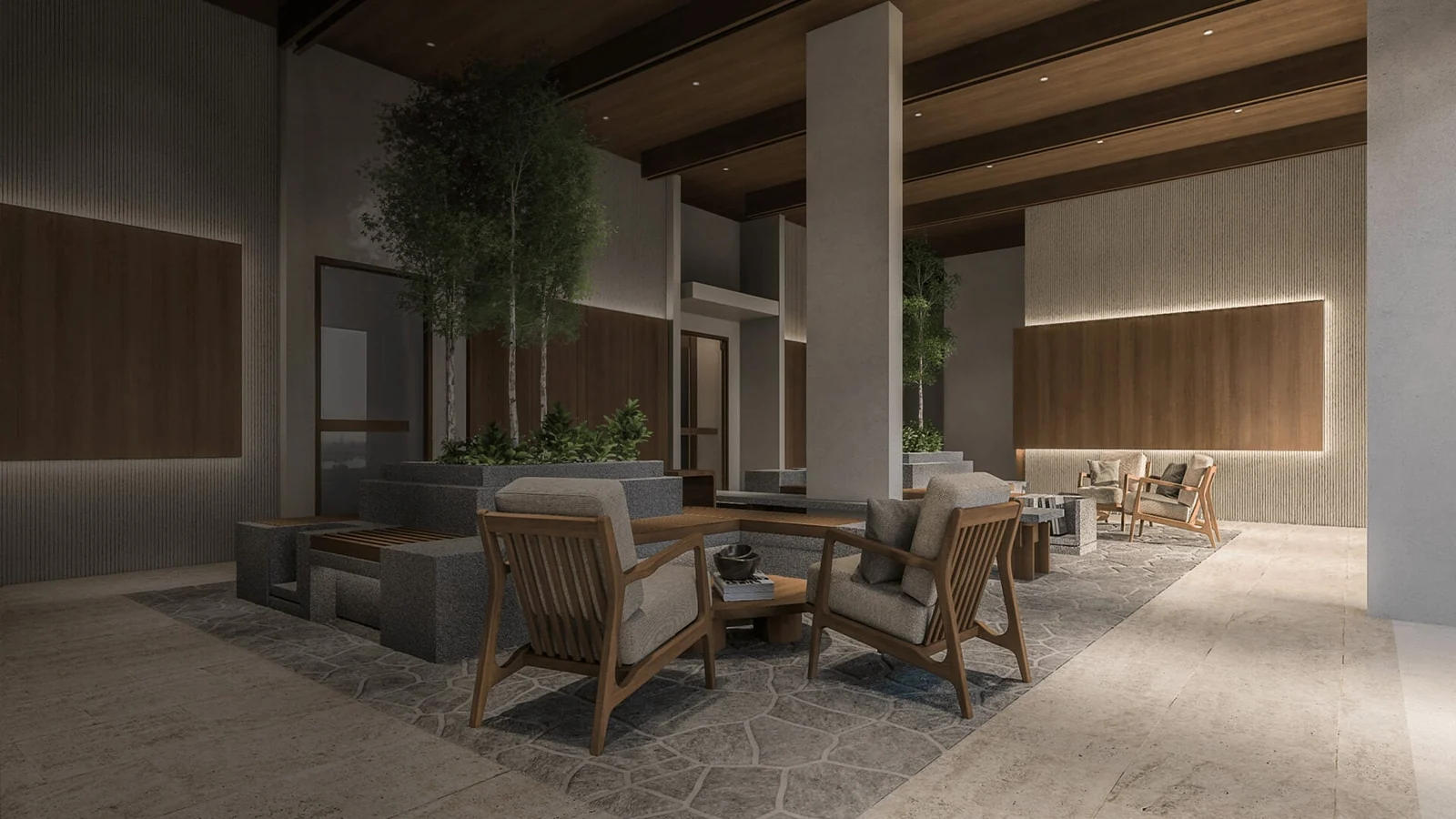 Amberwood Resort Residences waiting lounge