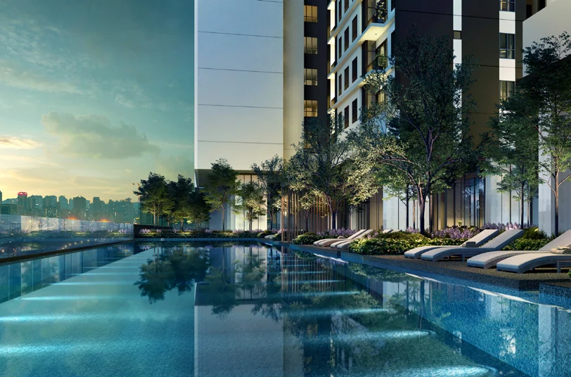 Aras Residences 50m lap pool