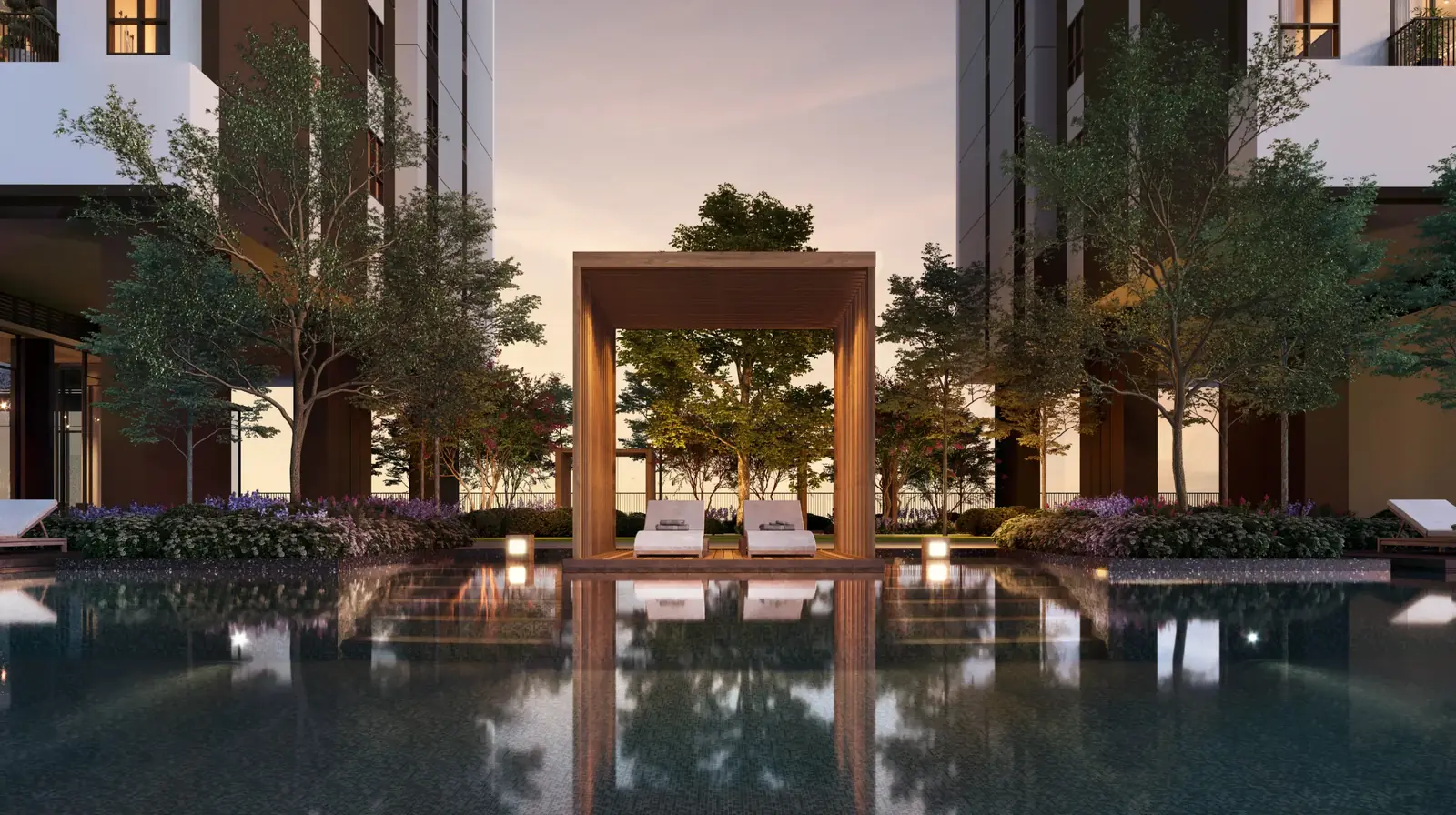 Aras Residences feature cabana