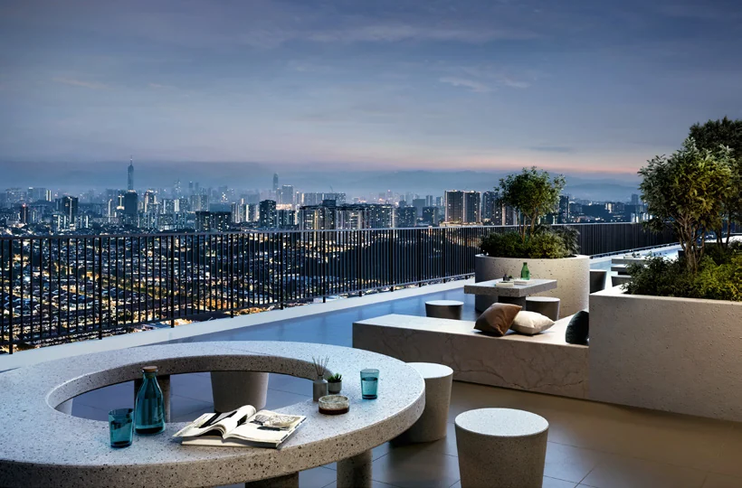 Aras Residences sky terrace