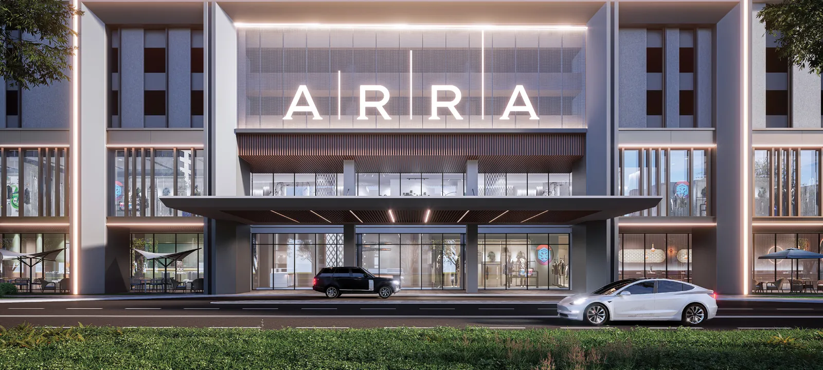 ARRA Residences residence entrance