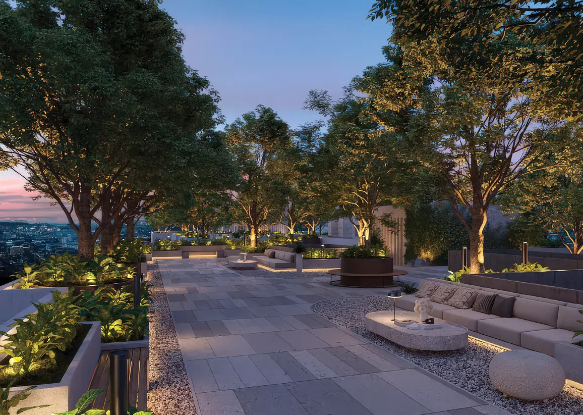 ARRA Residences rooftop retreat