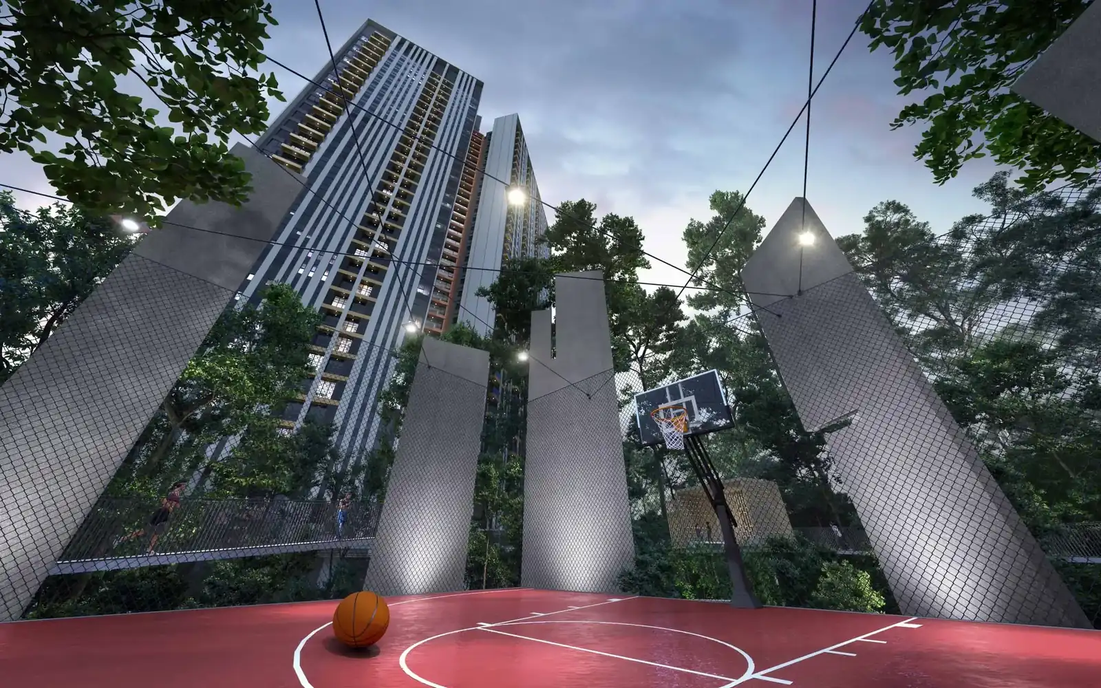 Residensi Bayu Damai basketball court