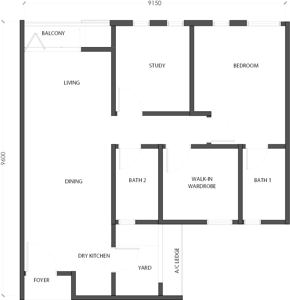Type B Floor Plan