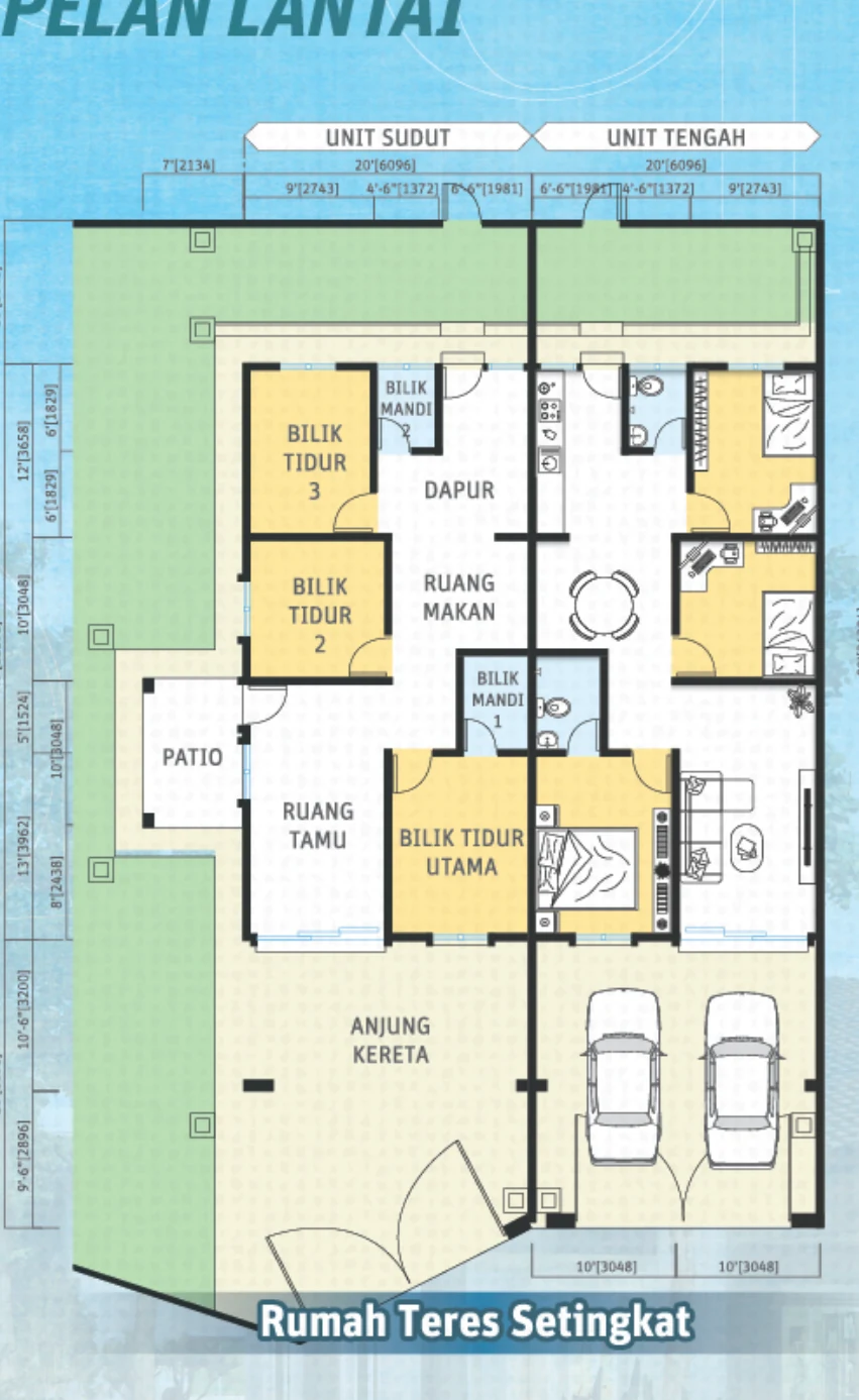 Type Single Storey Terrace Floor Plan