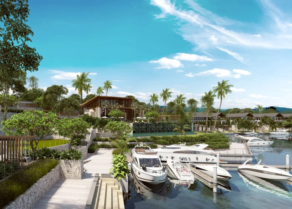 Emerald Bay marina berths