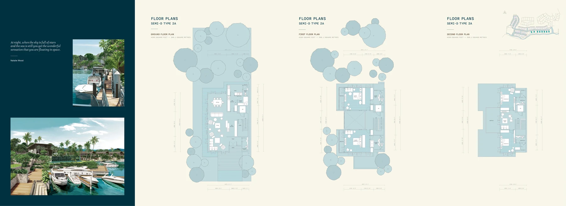Type Semi-D Type 2A Floor Plan