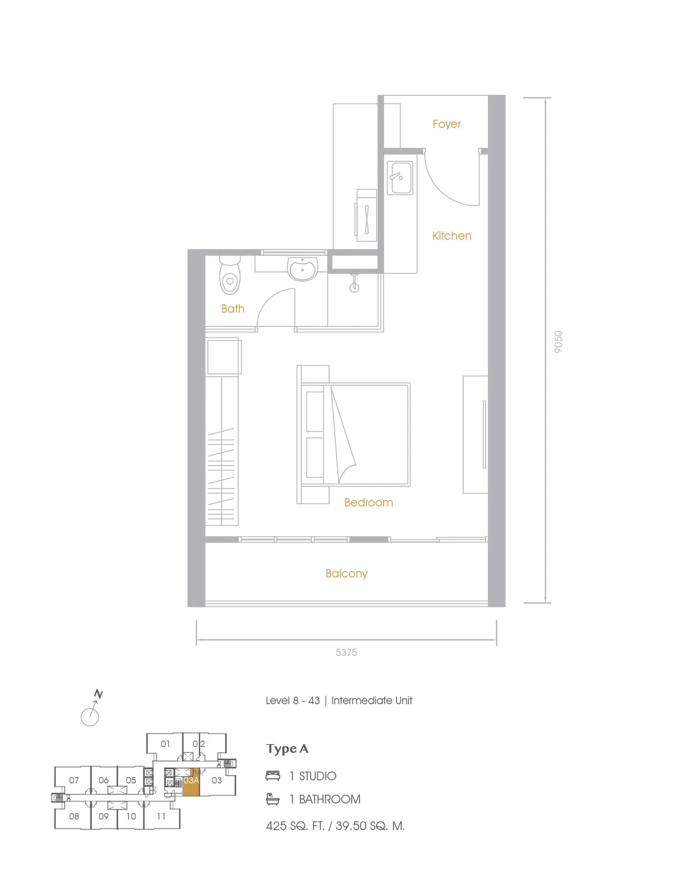 Type A Floor Plan