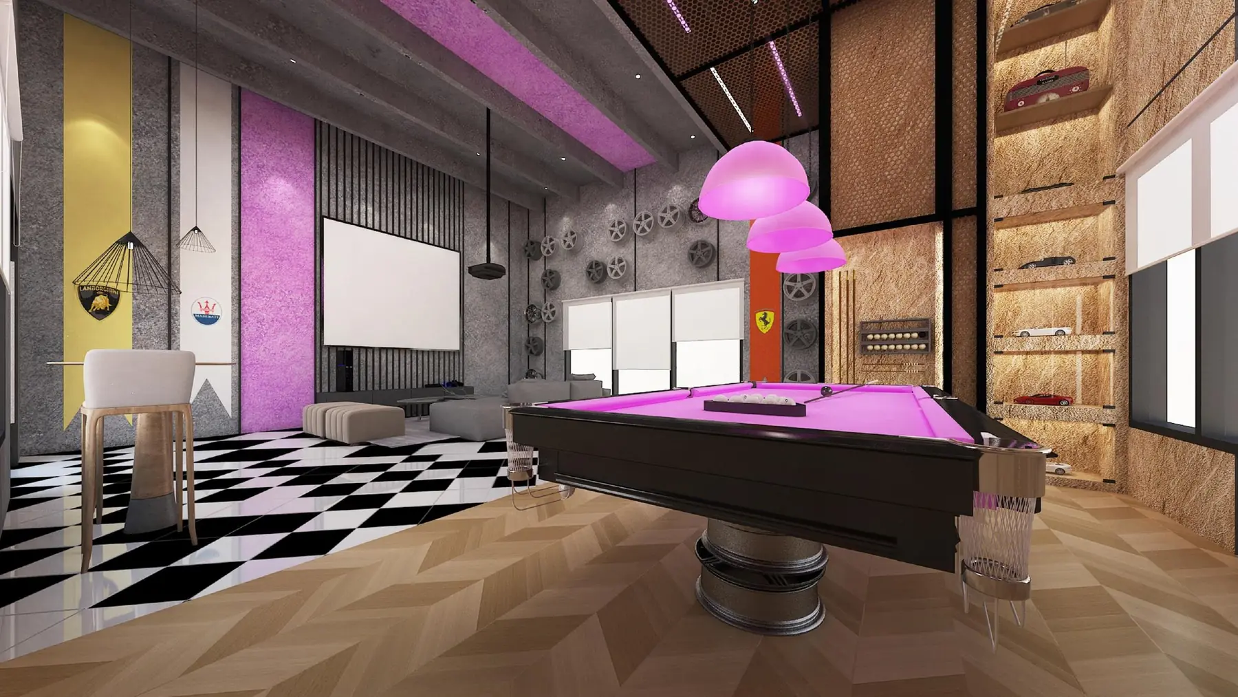 Grand Damansara games room