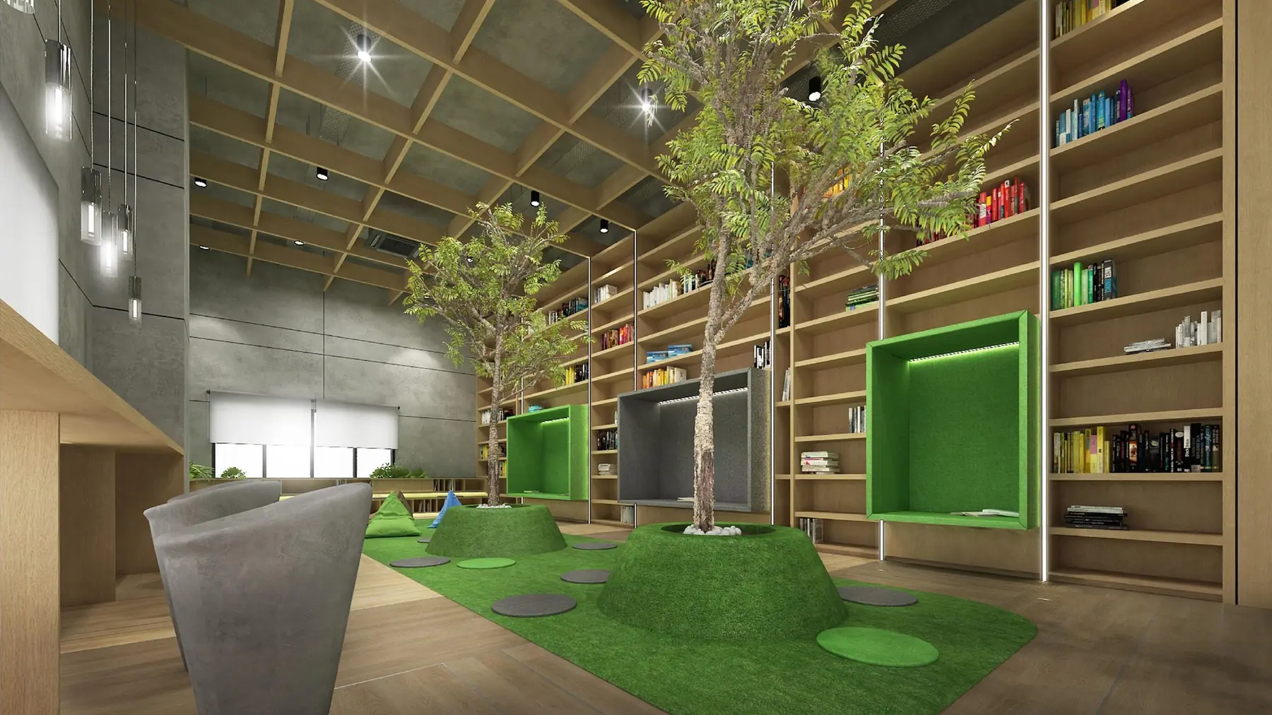 Grand Damansara library