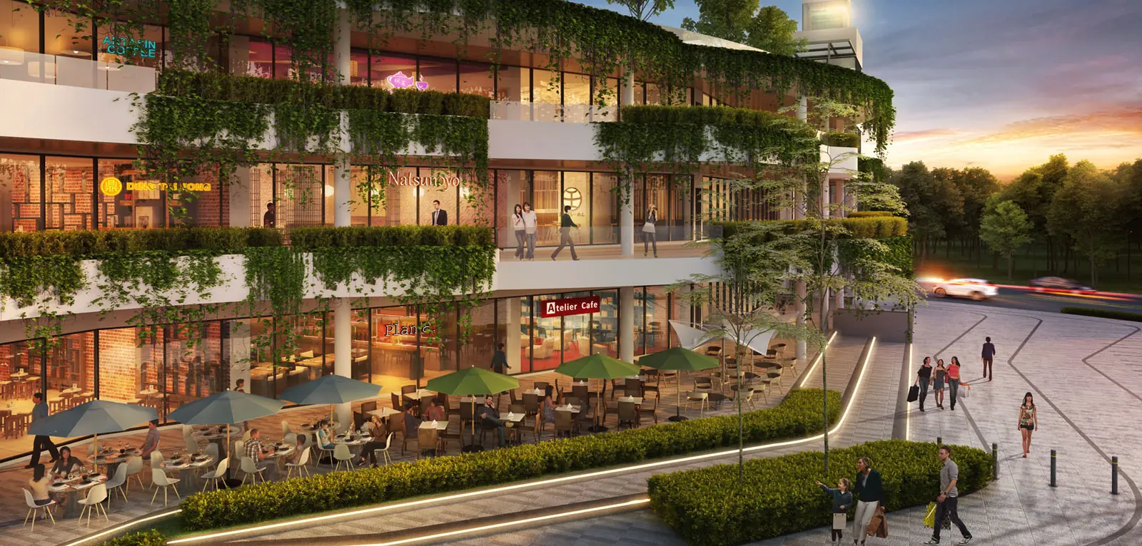 Jesselton Twin Towers commercial annexe