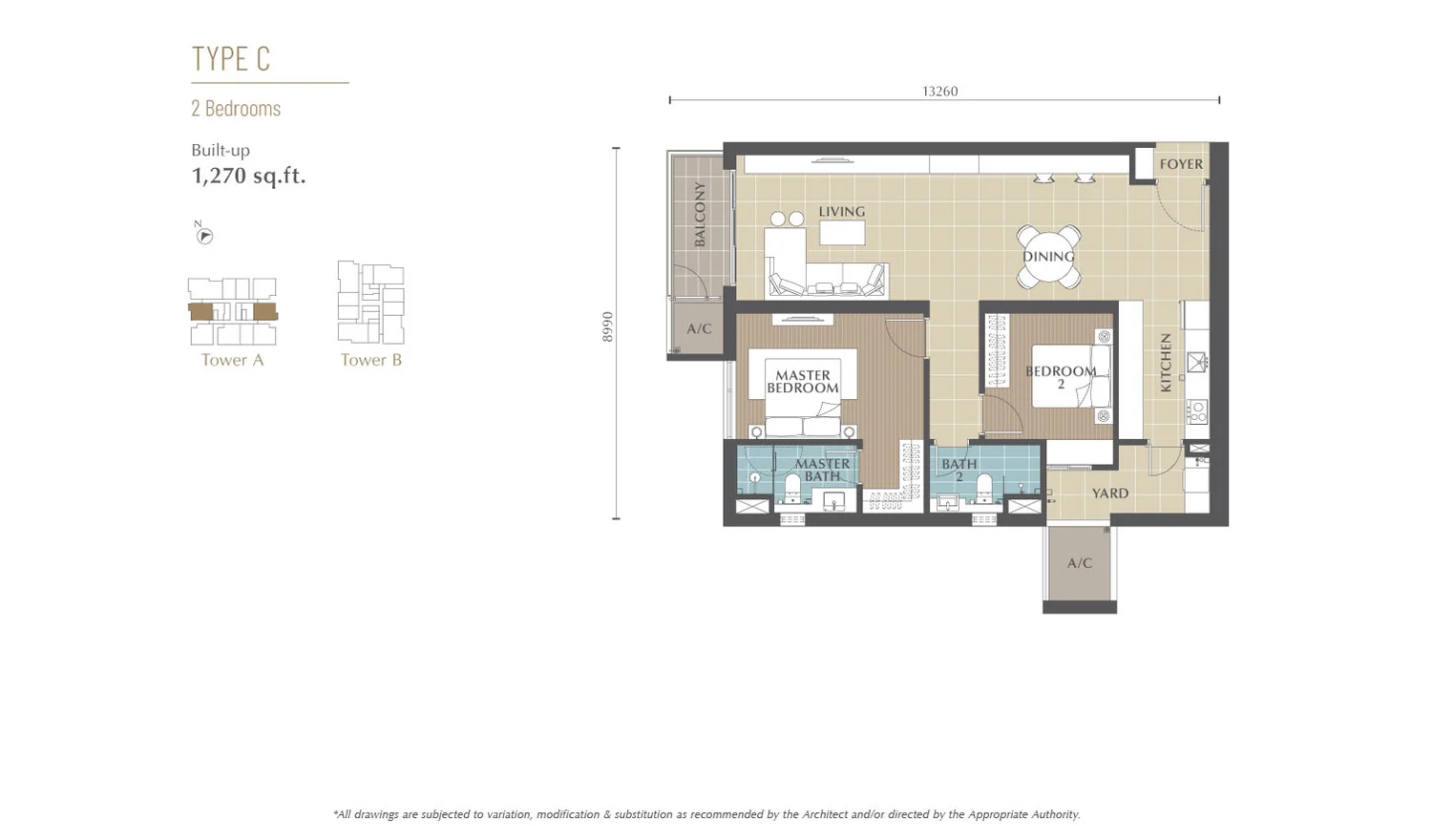 Type C Floor Plan