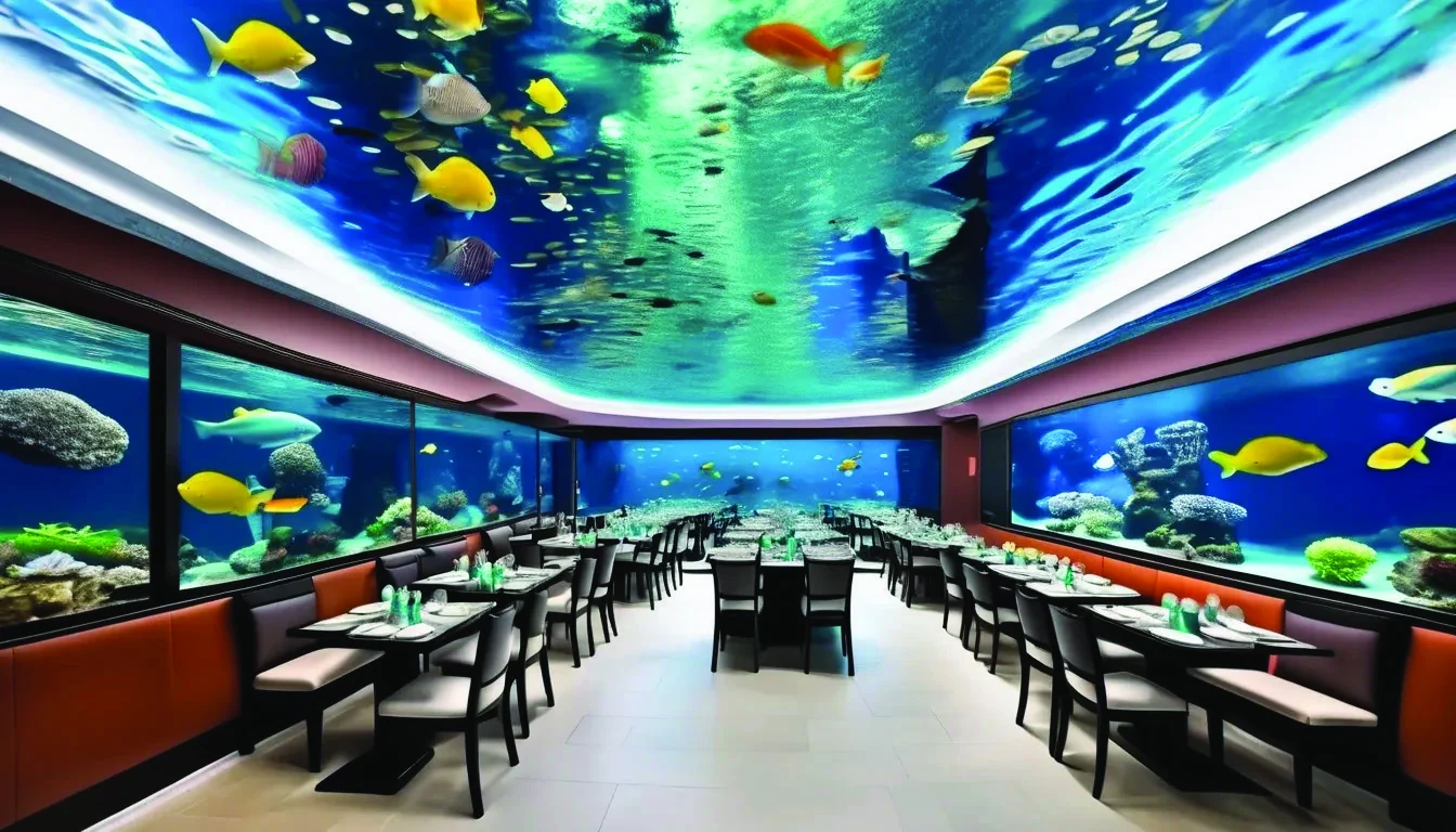 Lexis Hibiscus 2 aquarium restaurant