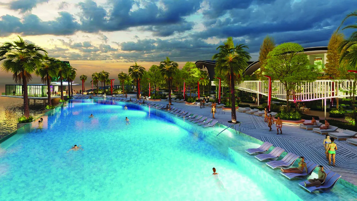 Lexis Hibiscus 2 infinity pool