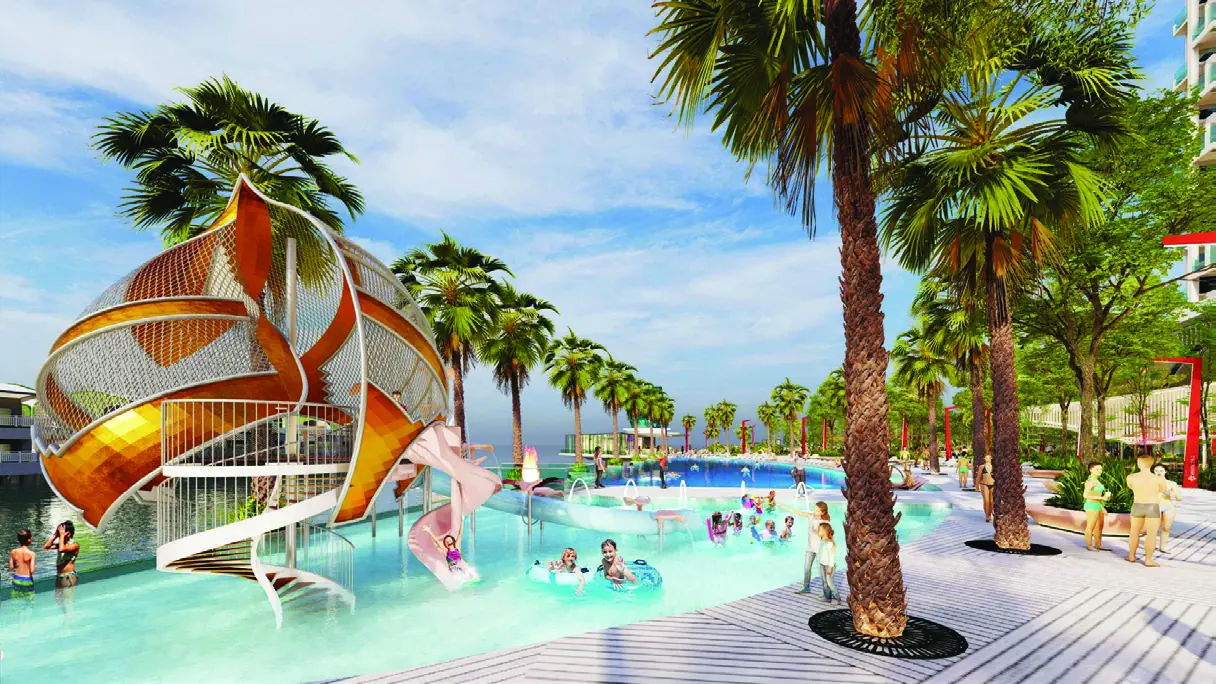 Lexis Hibiscus 2 kids pool