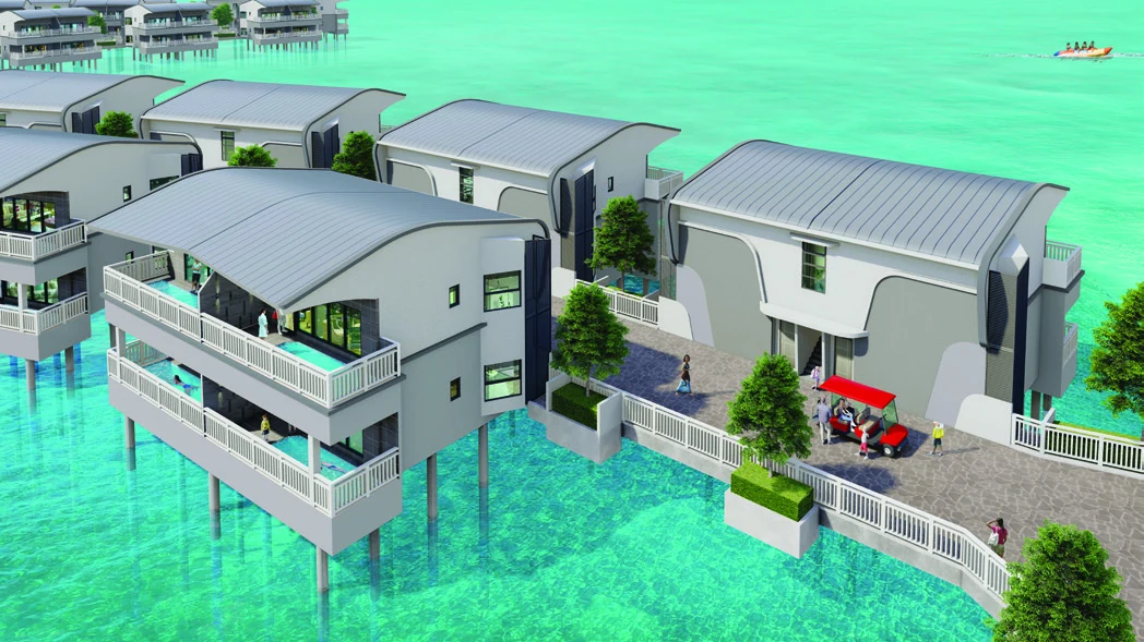 Lexis Hibiscus 2 water villa exterior