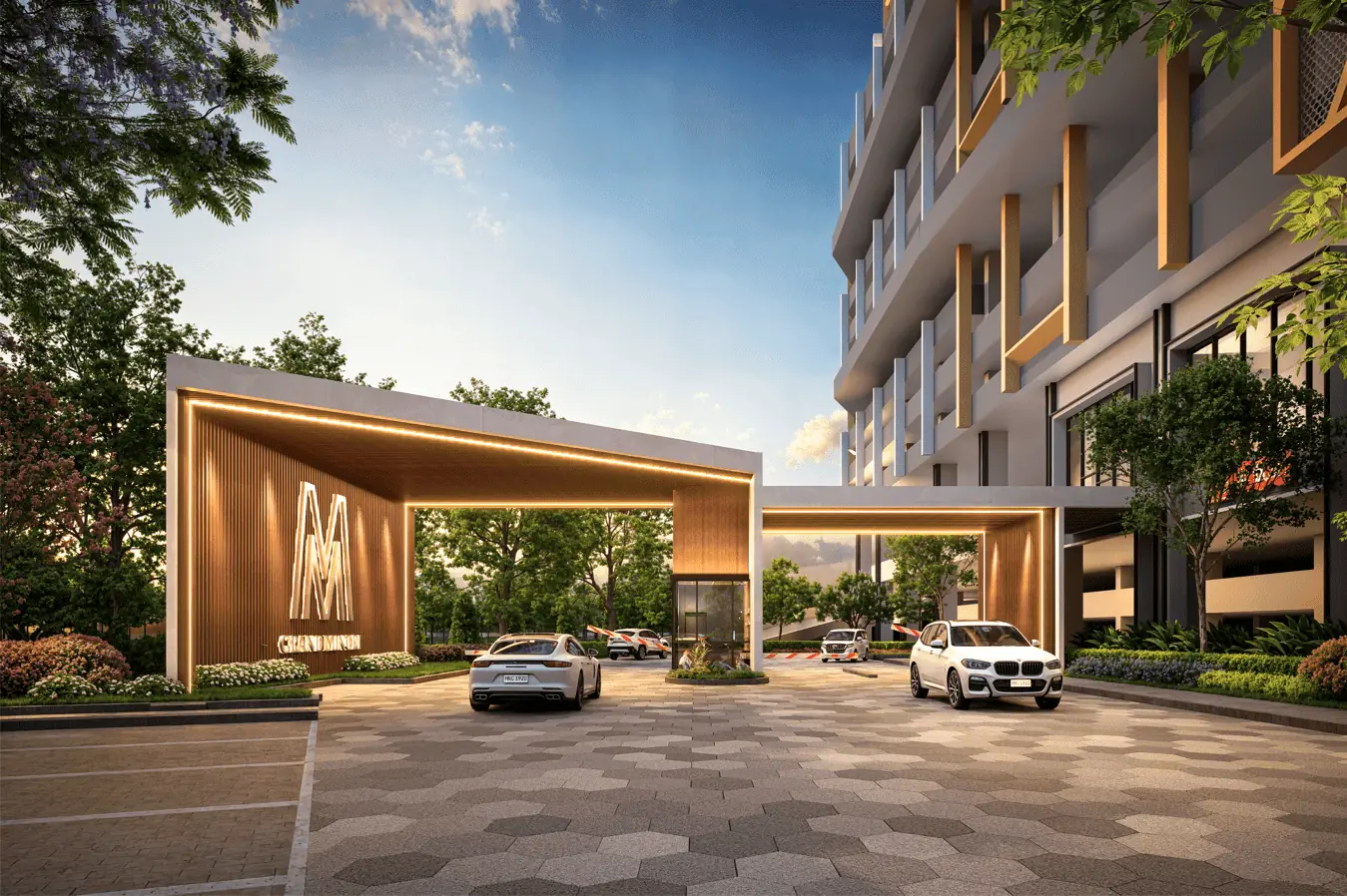 M Grand Minori entrance