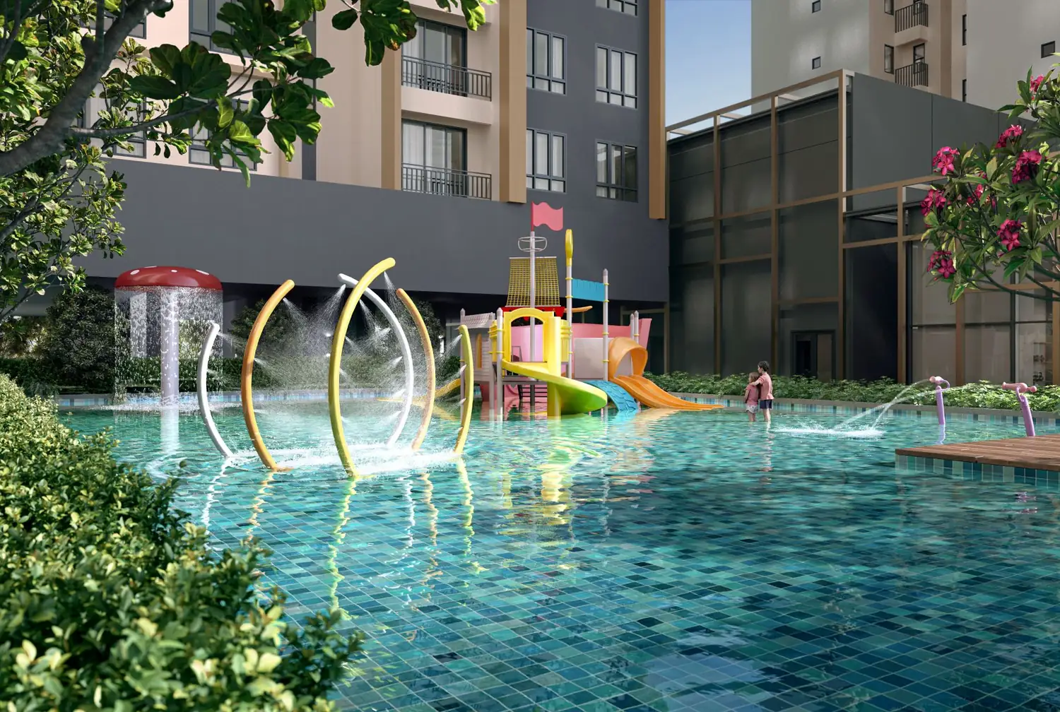 M Grand Minori kids water play