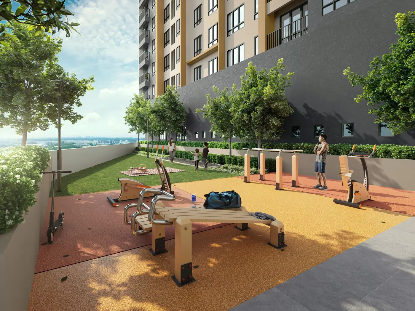 M Grand Minori outdoor fitness