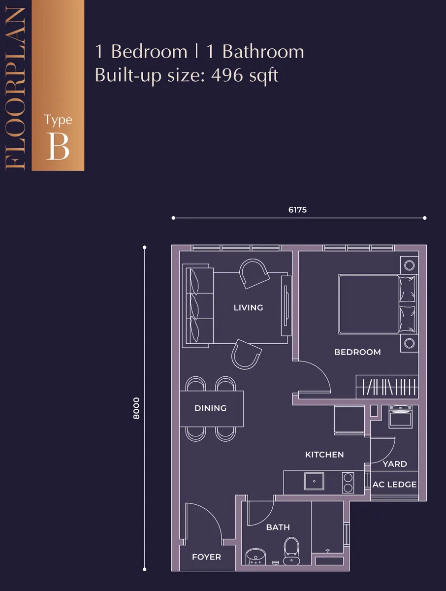 Type B Floor Plan