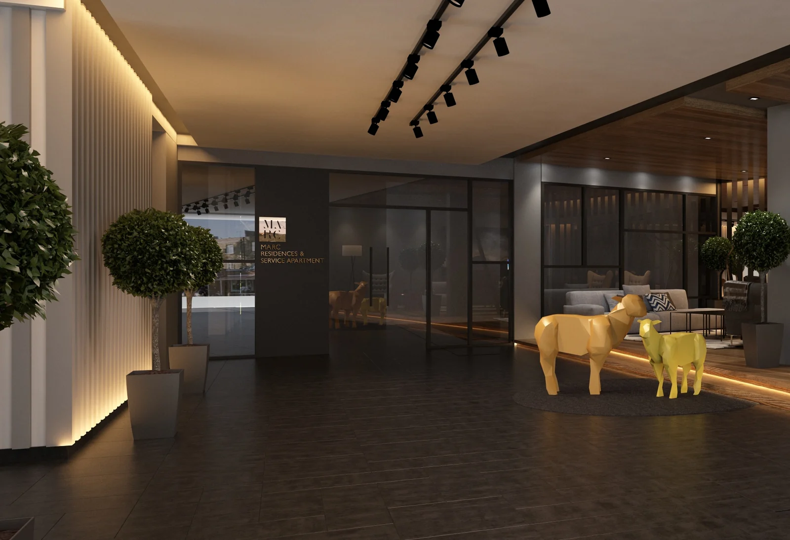 MARC Residences lobby