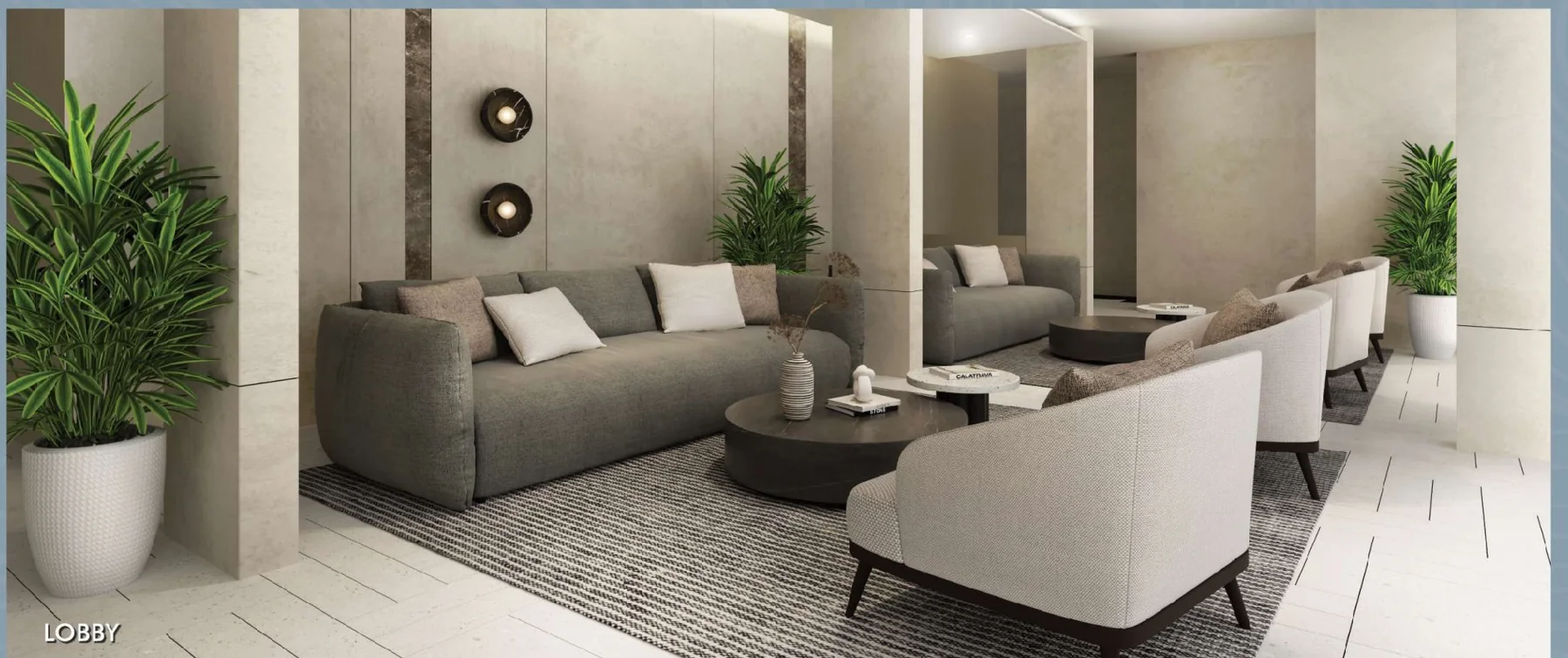 Marina Residence 2 living room