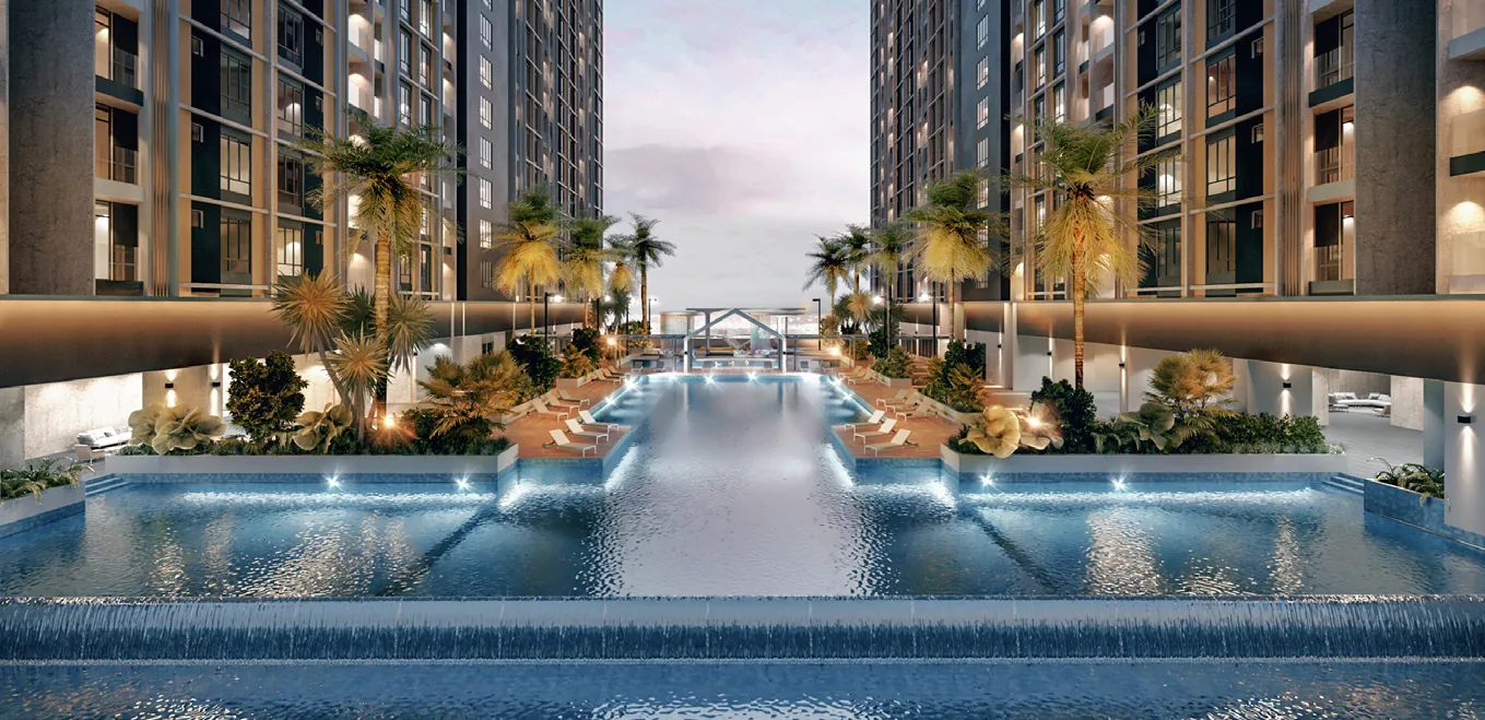 Paragon Gateway infinity pool