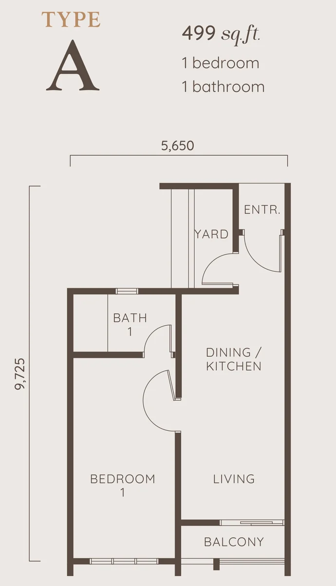 Type A Floor Plan
