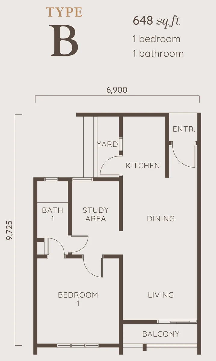 Type B Floor Plan